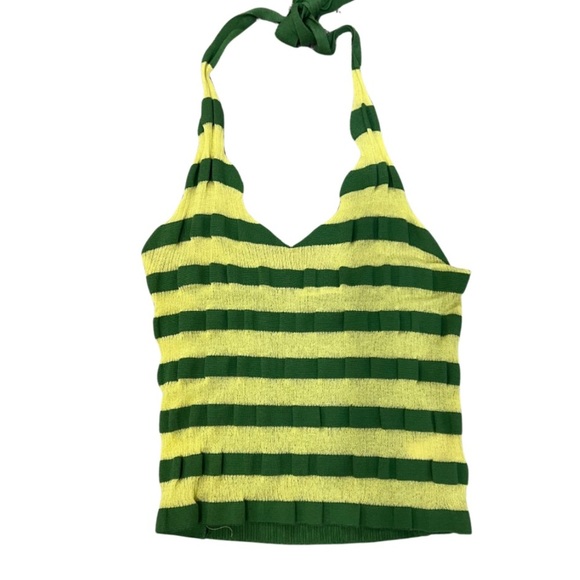 Theopen Product Stripe Halter Top Size US 4 - Picture 3 of 7